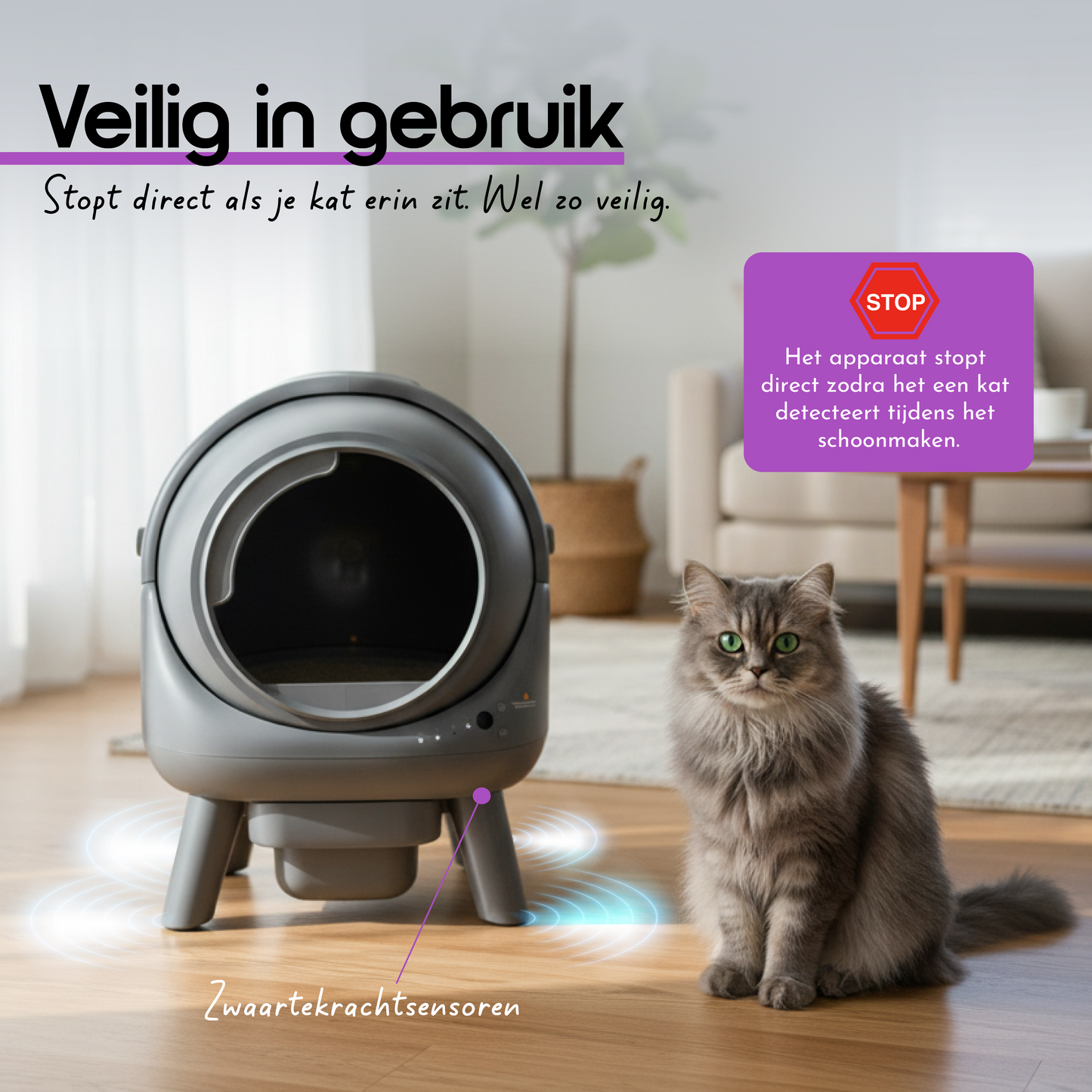 Automatische Kattenbak