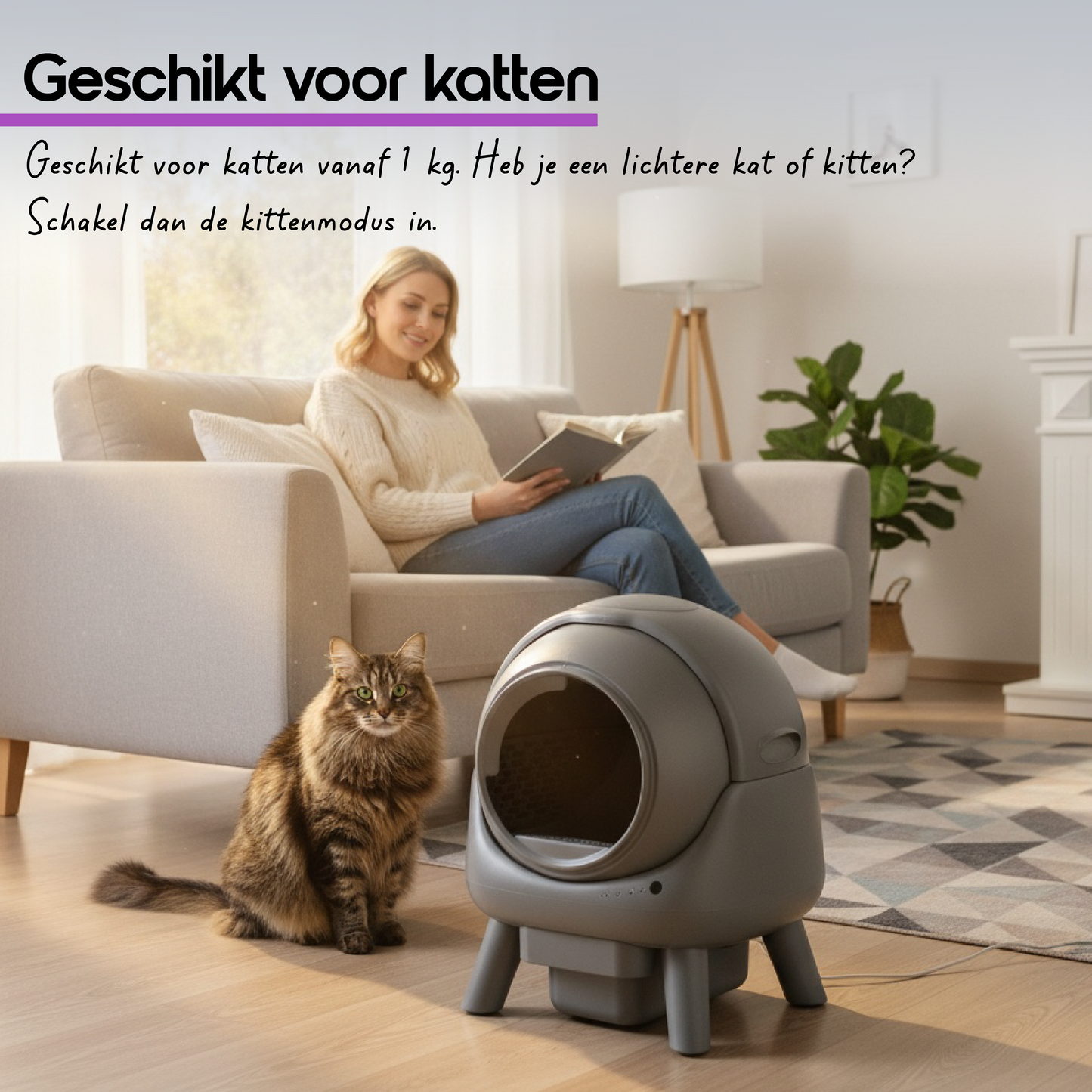 Automatische Kattenbak