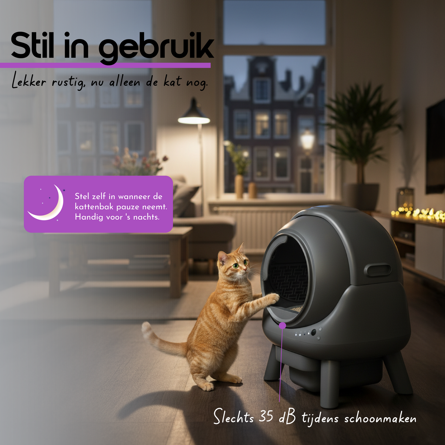 Automatische Kattenbak