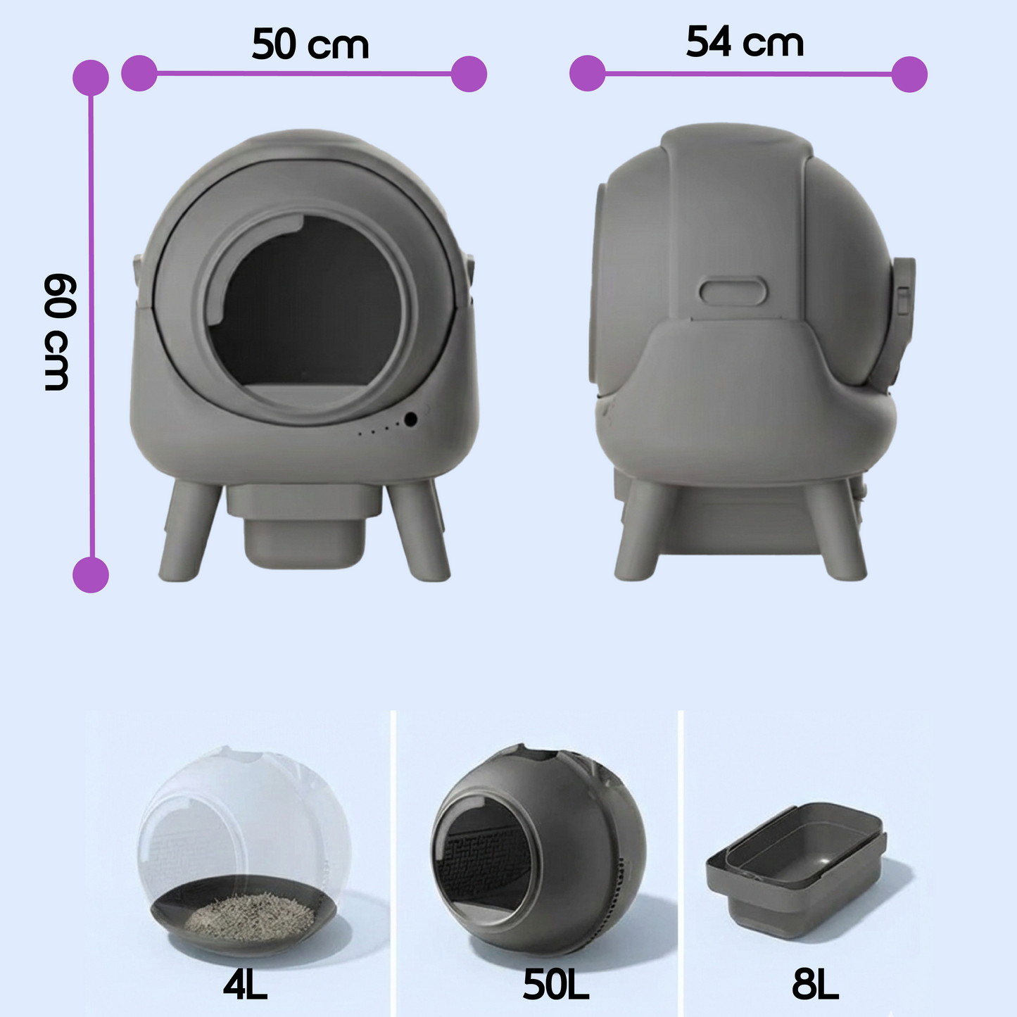 Automatische Kattenbak