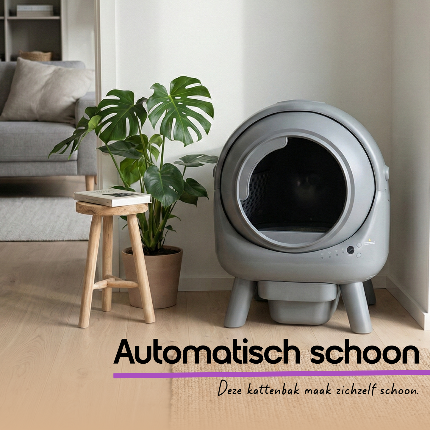 Automatische Kattenbak