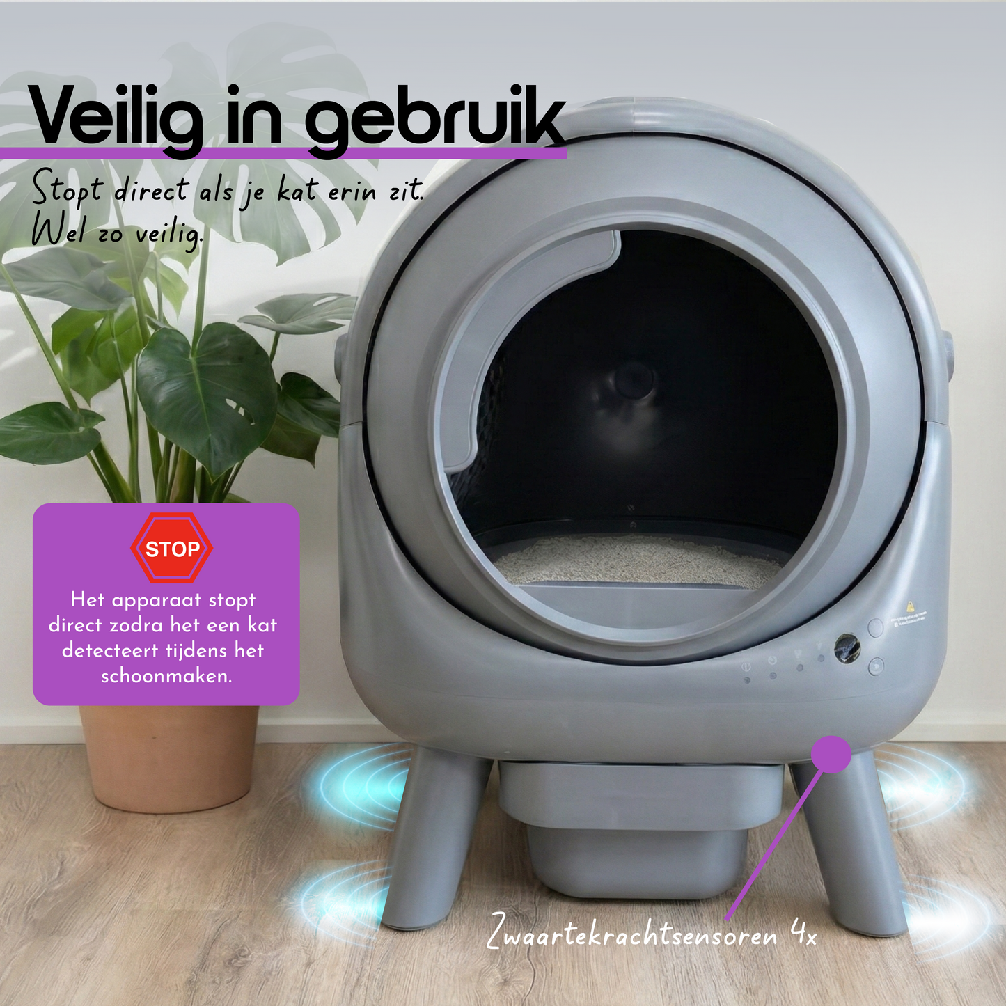 Automatische Kattenbak