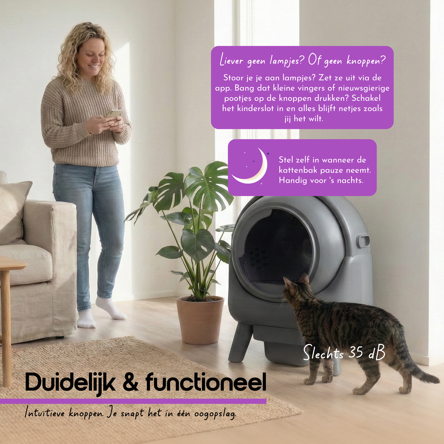 Automatische Kattenbak