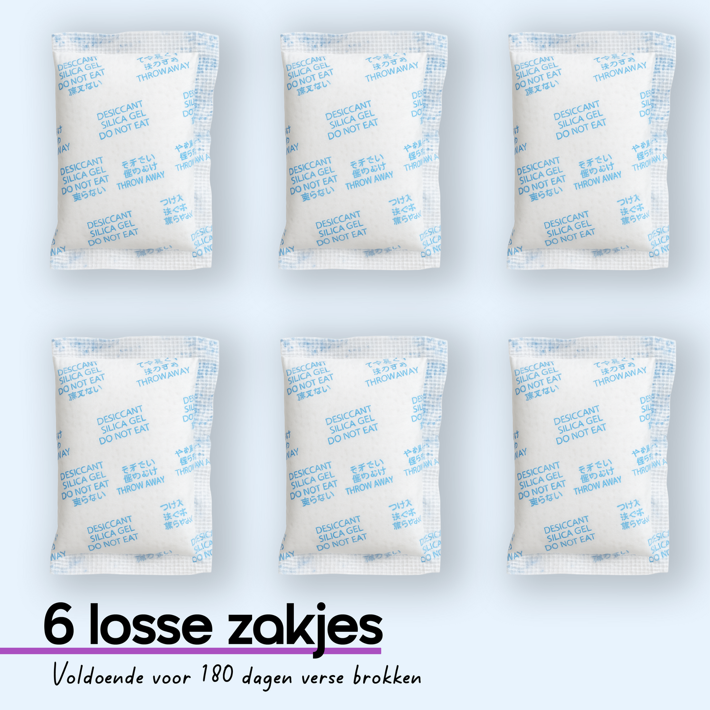 Vochtbestrijder 6 stuks